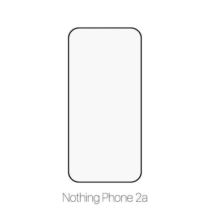 FixPremium FullCover Glass - Tempered Glass for Nothing Phone (2a)