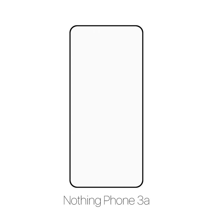 FixPremium FullCover Glass - Tempered Glass for Nothing Phone (3a)