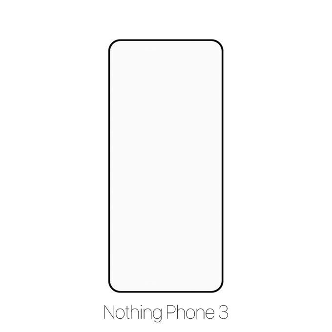 FixPremium FullCover Glass - Tempered Glass for Nothing Phone 3