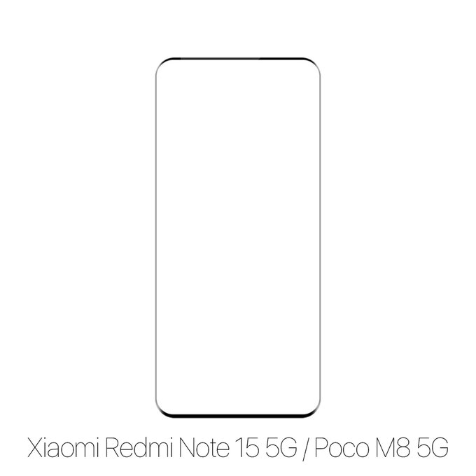 FixPremium FullCover Glass - Tempered Glass for Xiaomi Redmi Note 15 5G, Poco M8 5G