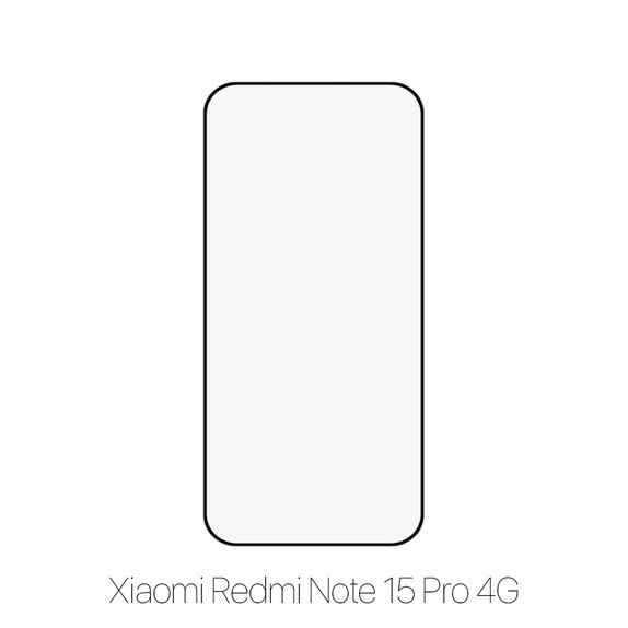 FixPremium FullCover Glass - Tempered Glass for Xiaomi Redmi Note 15 Pro 4G