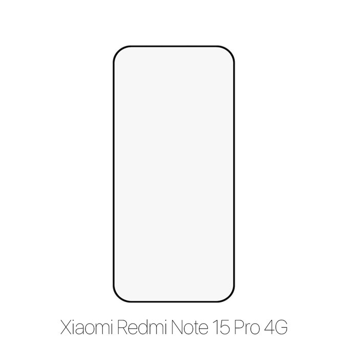 FixPremium FullCover Glass - Tempered Glass for Xiaomi Redmi Note 15 Pro 4G