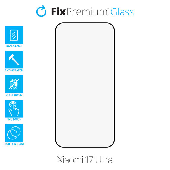 FixPremium FullCover Glass - Tempered Glass for Xiaomi 17 Ultra