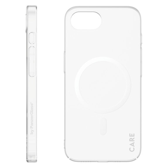 Case SL1M with MagSAFE by PanzerGlass for iPhone 17e/16e, Transparent, PanzerGlass