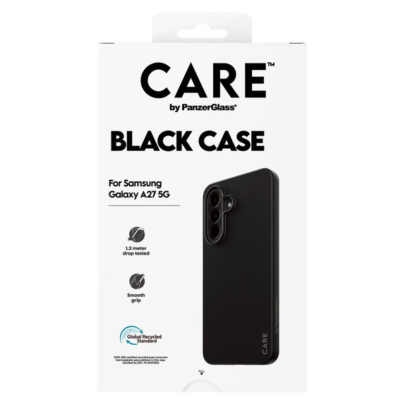 Case TPU for Samsung Galaxy A27, Black, PanzerGlass