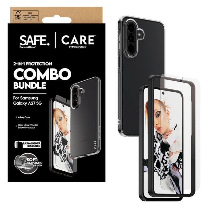 Bundle 2-in-1 for Samsung Galaxy A27, PanzerGlass