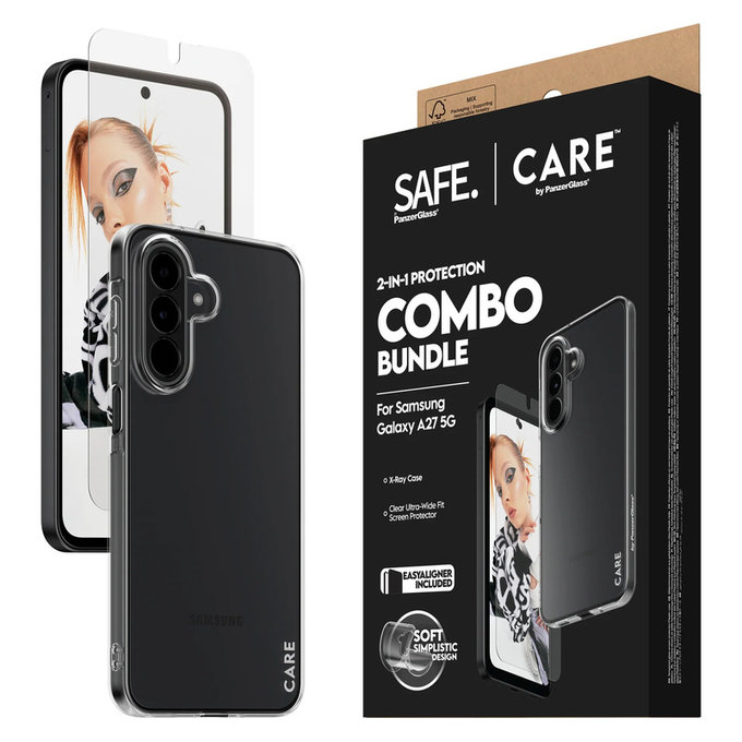 Bundle 2-in-1 for Samsung Galaxy A27, PanzerGlass