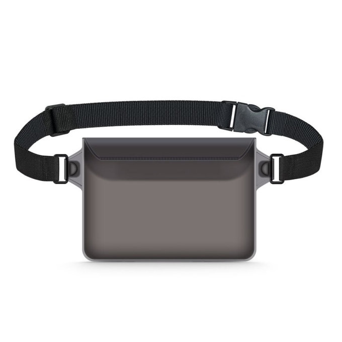 Waterproof case UWP10 10 Inch, black/clear, Tech-Protect