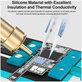 Insulating Thermal Silicone Pad Relife RL-098