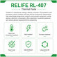 Silicone Thermal Paste Relife RL-407, 6 W/mK, 20g, pink