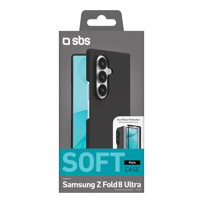 Case Instinct for Samsung Galaxy Z Fold8 Ultra, Black, SBS