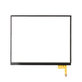 Bottom touch screen glass with adhesive for Nintendo DSi
