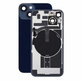 Rear Housing Glass for iPhone 14, Midnight, Pulled A