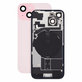 Rear Housing Glass for iPhone 15, Pink, Pulled A