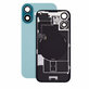 Rear Housing Glass for iPhone 16, Teal, Pulled A