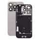 Rear Housing Glass for iPhone 16 Pro, Natural Titanium, Pulled A