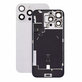 Rear Housing Glass for iPhone 16 Pro Max, White Titanium, Pulled A