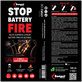 Bonpet Fire Extinguishing Spray for Lithium Batteries, 500 ml, E-Bike & Scooter Edition