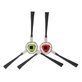 Replacement set for iRobot Roomba Combo 1138, Ecovacs Deebot Ozmo 930 (2x Main brushes, 4x Filters, 4 pairs of Side brushes, 4x Mop cloths)