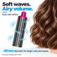 Short Curling Barrel for Dyson Airwrap HS01, HS05, 40 mm, Nickel / Fuchsia
