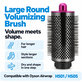 Large Round Volumizing Brush for Dyson Airwrap HS01, HS05, Iron / Fuchsia