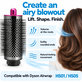 Large Round Volumizing Brush for Dyson Airwrap HS01, HS05, Iron / Fuchsia