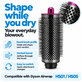 Large Round Volumizing Brush for Dyson Airwrap HS01, HS05, Iron / Fuchsia