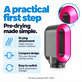Fast Dryer Attachment for Dyson Airwrap HS01, HS05, Iron / Fuchsia