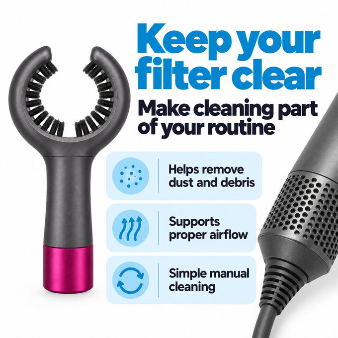 Filter Cleaning Brush for Dyson Airwrap HS01, HS05