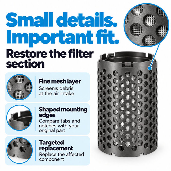 Internal Filter Mesh for Dyson Airwrap HS01, HS05