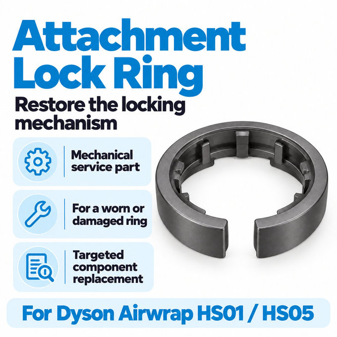 Attachment Lock Ring for Dyson Airwrap HS01, HS05