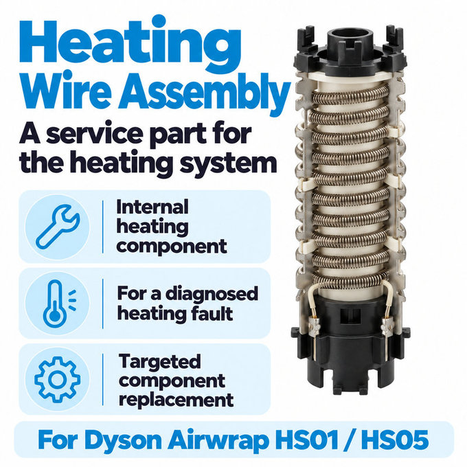 Heating Wire Assembly for Dyson Airwrap HS01, HS05