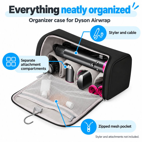 Organizer Case for Dyson Airwrap