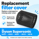 Filter Cover for Dyson Supersonic HD01, HD03, HD07, HD15, HD16, Iron / Fuchsia
