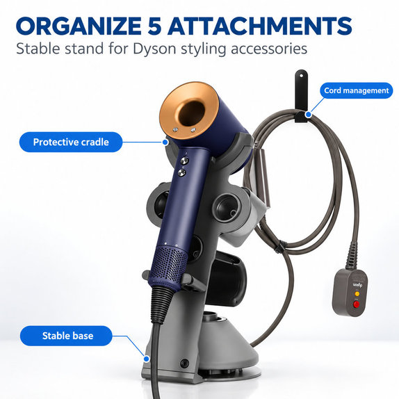Universal Organizer Stand for Dyson Styling Accessories