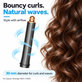 Long Curling Barrel for Dyson Airwrap HS01, HS05, 30 mm, Nickel / Copper