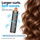 Long Curling Barrel for Dyson Airwrap HS01, HS05, 40 mm, Nickel / Copper