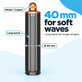 Long Curling Barrel for Dyson Airwrap HS01, HS05, 40 mm, Nickel / Copper