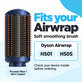 Soft Smoothing Brush for Dyson Airwrap HS01, HS05, Prussian Blue / Rich Copper
