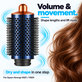 Large Round Volumizing Brush for Dyson Airwrap HS01, HS05, Prussian Blue / Rich Copper