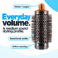 Medium Round Volumizing Brush for Dyson Airwrap HS01, HS05, Nickel / Copper