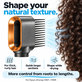 Wide-Tooth Comb for Dyson Airwrap HS01, HS05, Nickel / Copper