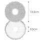 Mop Cloth, 2pcs, Antibacterial for Ecovacs Deebot T-series, X-series