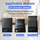 HEPA Filter, 2pcs for Ecovacs Deebot T50 Omni, T50 Pro Omni, T50 Max, T50 Max Pro Omni