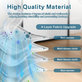 Dust Bag, 4pcs for Ecovacs Deebot T30c, T50-series, T80-series, X8-series, X9 Pro-series