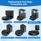 Dust Bag, 4pcs for iRobot Roomba Max 705, Plus 504, 505