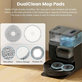Mop Cloth, 2pcs for iRobot Roomba Plus 505, 507, 405, 4020