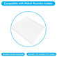 Dust Filter, 2pcs for iRobot Roomba Combo Essential, Roomba 105 Combo, 104 Combo