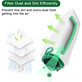 Dust Bag FP100, 2pcs for Vorwerk Kobold VB100