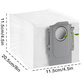 Dust Bag, 3pcs for Xiaomi Roborock Qrevo Curv, Qrevo Edge, S8 MaxV Ultra, S8 Max Ultra, Saros 10, Saros 10R, QV-series